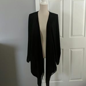 Lane Bryant Sheer Hi-Low Cardigan Size 14/16